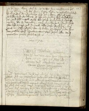 Ps.-Paracelsus: Processus tincture antimonij, dt.