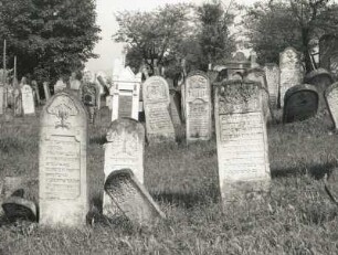 Gura Humorului, Rumänien. Jüdischer Friedhof (ab E. 18. Jh)