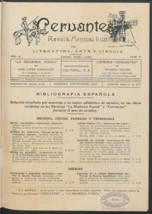 Bibliografía española