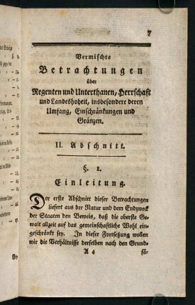 7-27, §. 1. Einleitung. - §. 10. Fortsetzung.