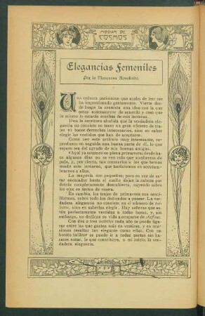 Elegancias femeniles