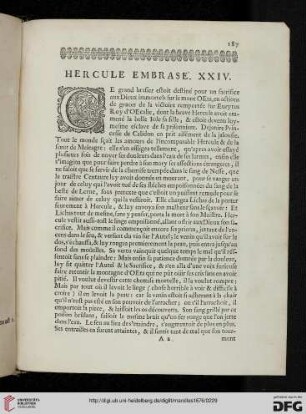 XXIV: Hercule embrasé