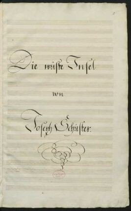 Die Wüste Insel; V (4), Coro, orch