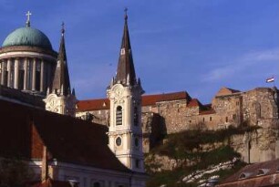 Esztergom - Festung, Kirche, Kathedrale : Festung, Kirche, Kathedrale. Aufgenommen in Esztergom, ca, 2001