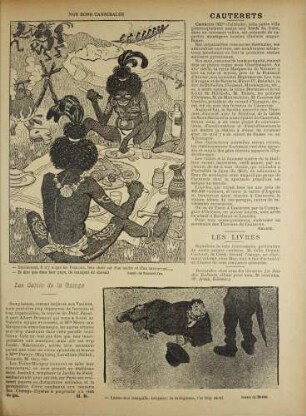 Nos Bons Cannibales; Laisse-moi tranquille, Grégoire;...