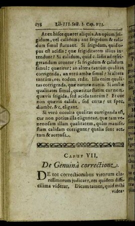 Caput VII. De Genuina correctione.