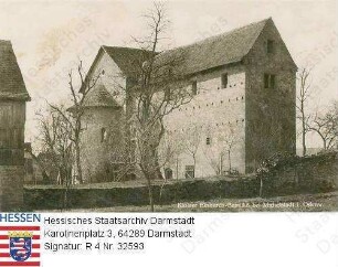 Steinbach im Odenwald, Einhards-Basilika / Seitenansicht