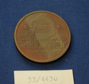 Medaille der Fox Mine