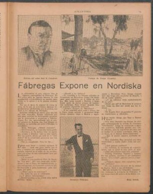 Fábregas expone en Nordiska