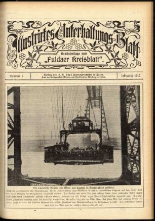 Ausgabe vom Sonntag, den 18. Februar 1912.
