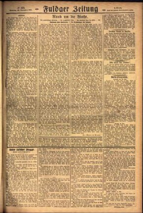 Zweite Ausgabe vom Sonntag, den 28. November 1926.