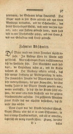 Zehnter Abschnitt.