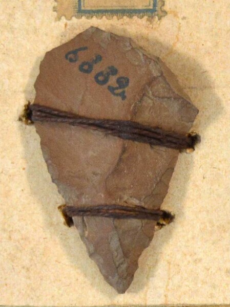 Stone arrowhead