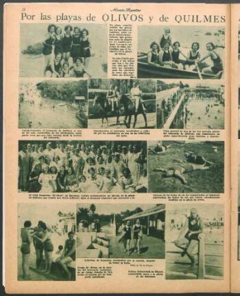 Por las playas de Olivos y de Quilmes [Fotografías]