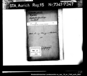 Die Unterhaltung des s.g. Moorweg in Moorhusen