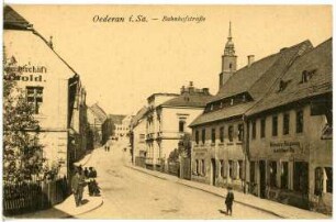 Oederan. Bahnhofstraße