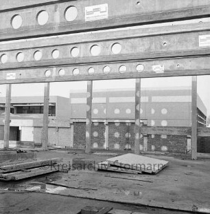 Oldesloer Festhalle: Grabauer Straße: Baustelle