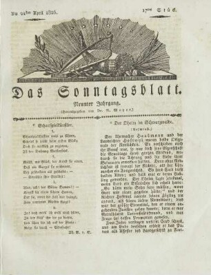 17, 1825: Stück