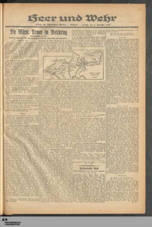 Die Operationen im Oktober, November, Dezember 1917
