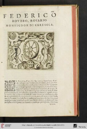 Federico Rovero, Rotario Monsignor di Ceresola