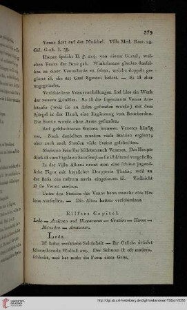 Eilftes Capitel