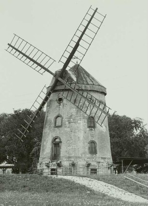 Dresden-Gohlis. Gohliser Windmühle