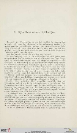 B. Rijks Museum van Schilderijen