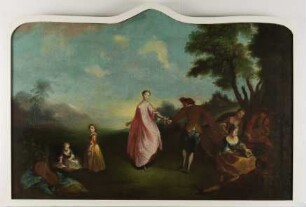 Supraporte aus einem Herrenhaus in Dirmstein (Pfalz)