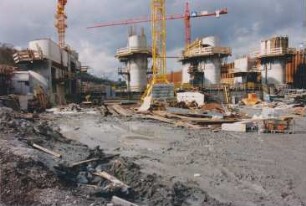 Wehr Saarbrücken im Bau