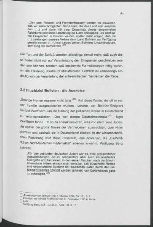 2.2 Fluchtziel Bolivien - die Ausreise