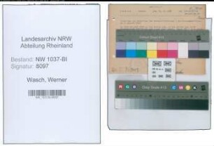 Entnazifizierung Werner Wasch , geb. 31.08.1887 ()
