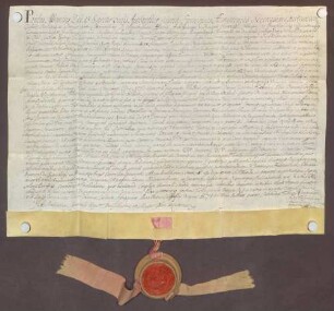 Zeugnis des Kölner erzbischöflichen Generalvikars über die dortigen Studien des Johann Heidenreich von Gysenberg.