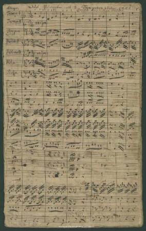 2 Cantatas - Mus.3036-E-500 : V (2), Coro, orch, bc