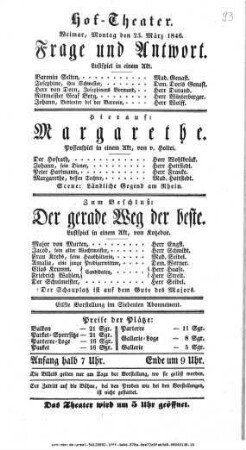 Frage und Antwort