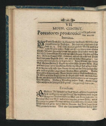 VII. Motiv. Concrit. Peccatores proaeretici ...