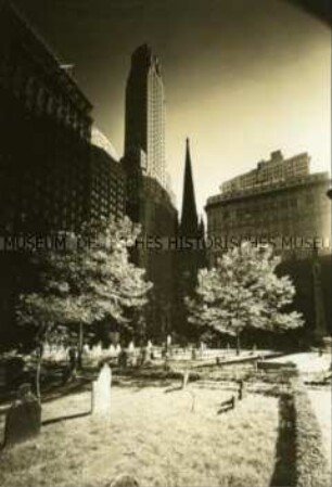 Friedhof der Trinity Church in Manhattan
