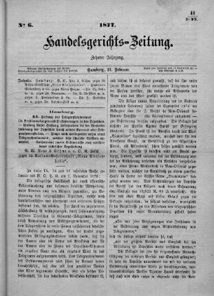 No. 6. 21. Februar 1877
