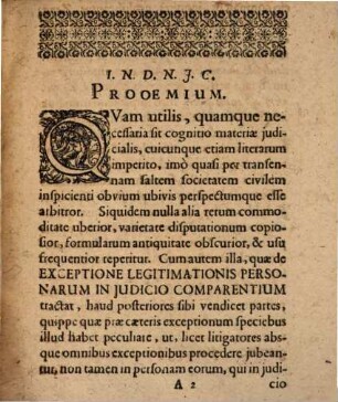 Exceptionem Legitimationis Personarum In Iudicio Comparentium. Praeside Dn. Joh. Georg. Simone, D. Publice Subsistit Bernhardus a Ramshaußen, Quakenbruga-Westphalus
