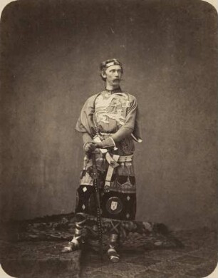 v. Tiesenhausen / Maskenball von 'Jung-München' 1862 / (Graf von Gleichen)