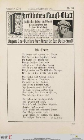 Nr. 10 (Oktober 1914)