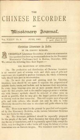 No. 6. June, 1903