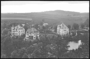 Bad Elster. Villen am Albertpark