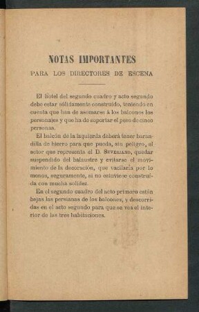 Notas importantes