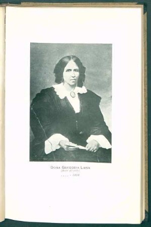 Doña Gregoria Luna (Madre del poeta) ....-1858 [Fotografía]