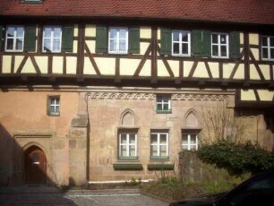 Spitalkapelle-Ansicht über Traufseite Süd