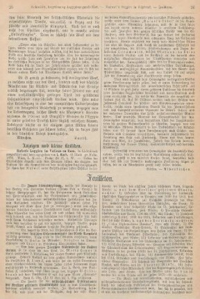 25-28 Feuilleton