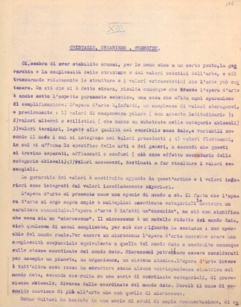 106-109, XIII CRISTALLO, ORGANISMO, COSMOIDE