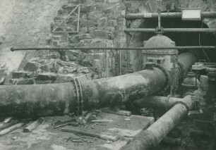 Talsperre Muldenberg bei Grünbach im Vogtland, Deutschland, 1923