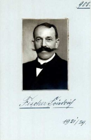 Fischer, Friedrich, Zentrum