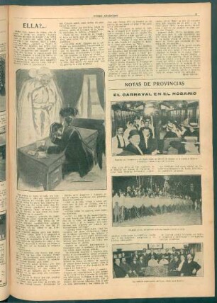 Notas de provincias : El carnaval en el Rosario